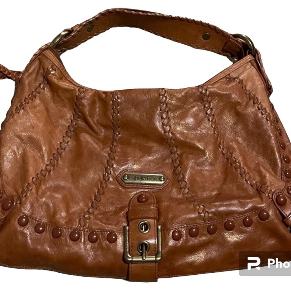 EUC Isabella Fiore Audra studded handbag